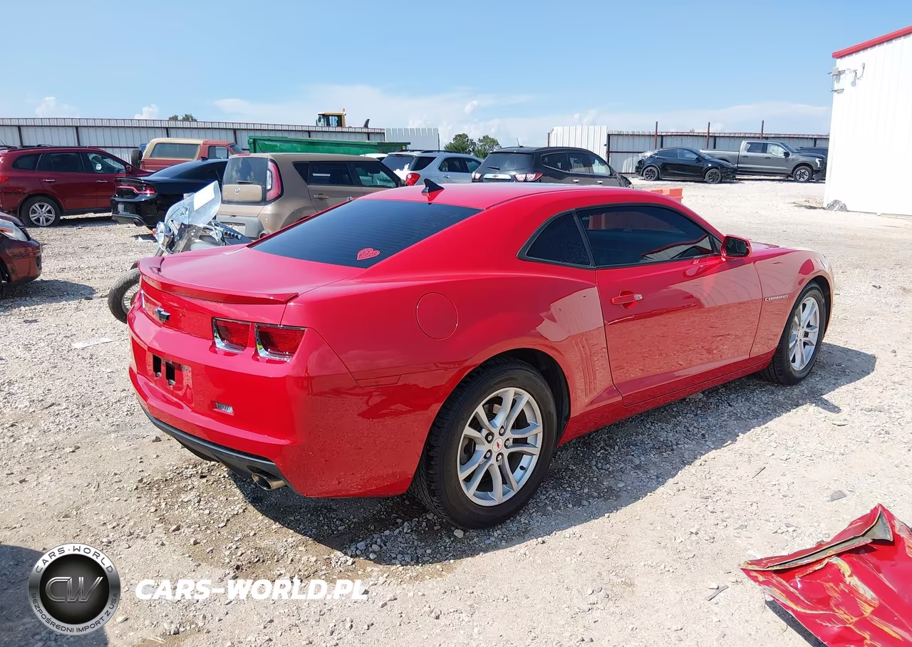 2013 Chevrolet Camaro 1Lt VIN:2G1FB1E30D9184616 - 4