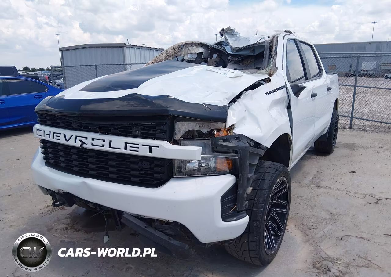 2021 Chevrolet Silverado 1500 2Wd Short Bed Custom VIN:1GCPWBEK6MZ210574 - 6