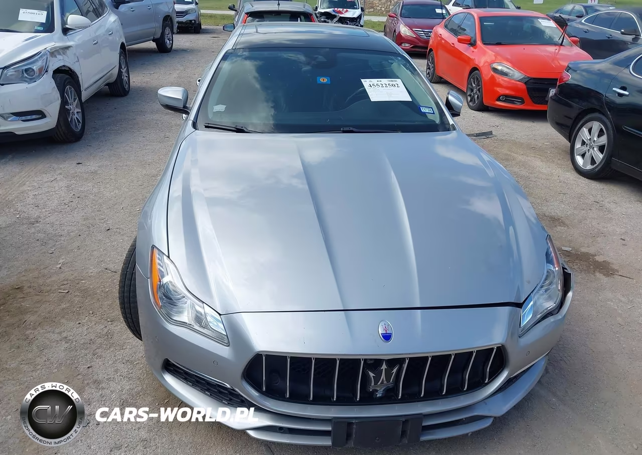 2017 Maserati Quattroporte S Granlusso VIN:ZAM56RPL7H1211643 - 12