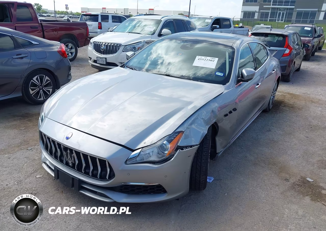 2017 Maserati Quattroporte S Granlusso VIN:ZAM56RPL7H1211643 - 2