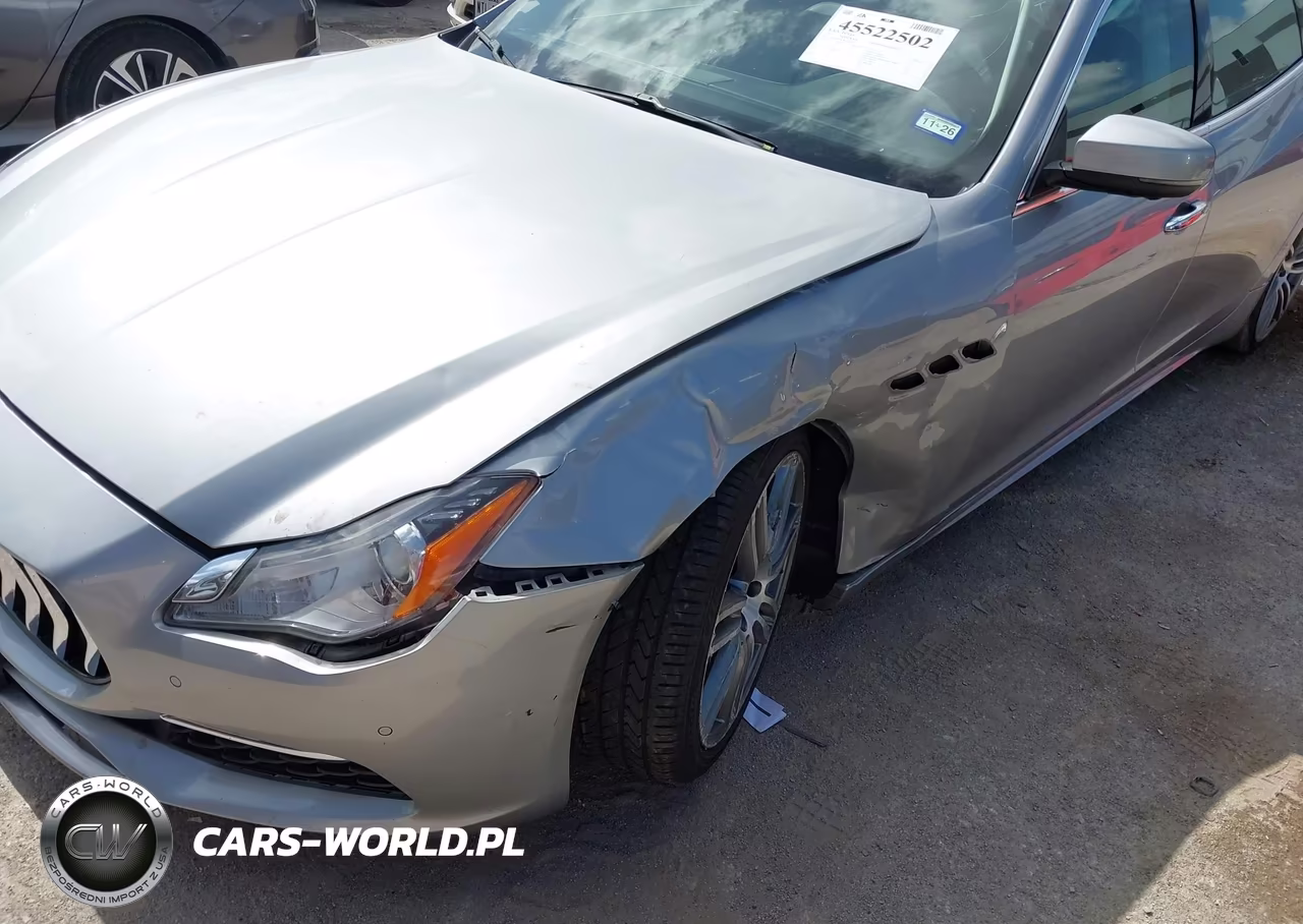 2017 Maserati Quattroporte S Granlusso VIN:ZAM56RPL7H1211643 - 6