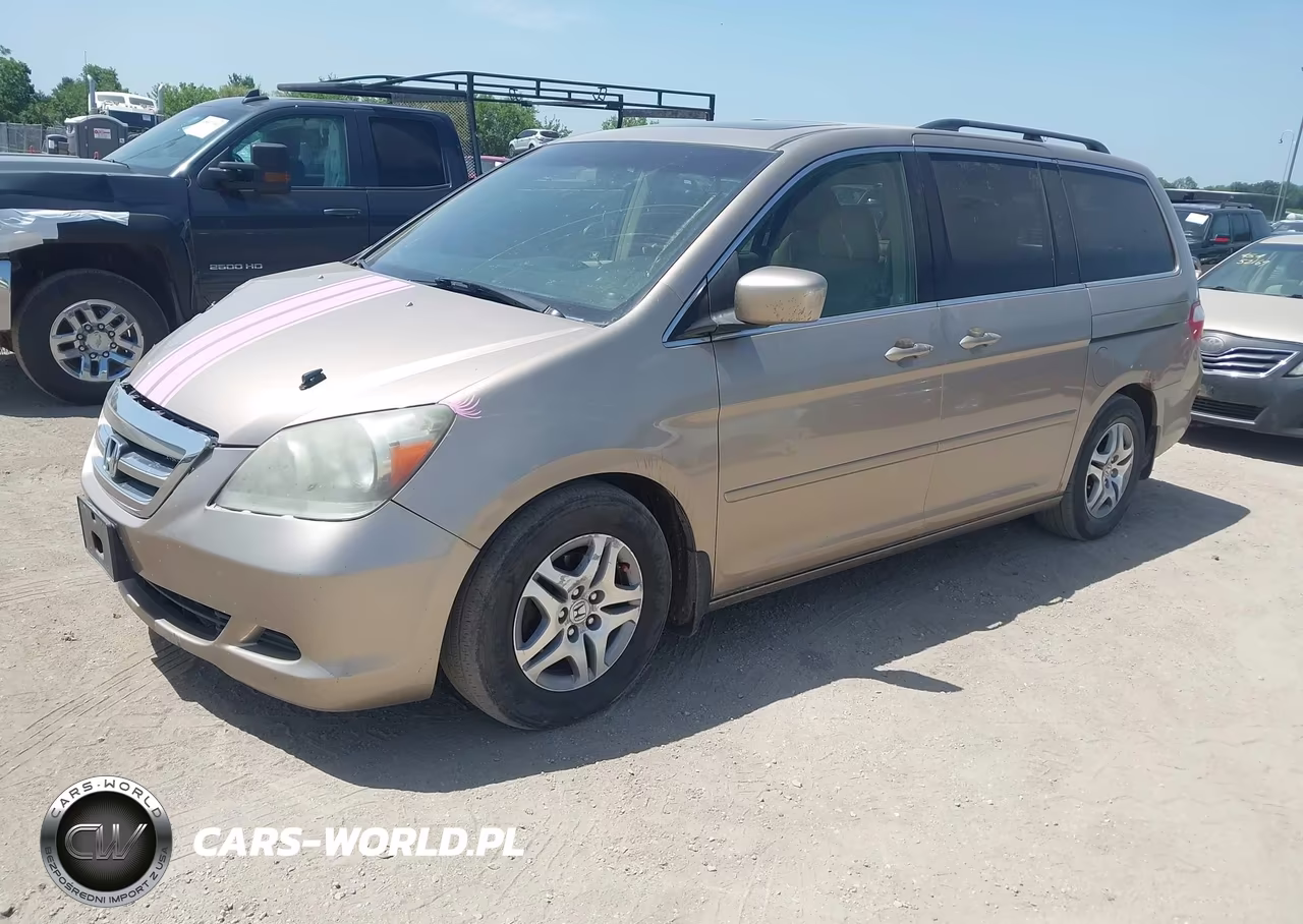 2006 Honda Odyssey Ex-L VIN:5FNRL38706B453238 - 2