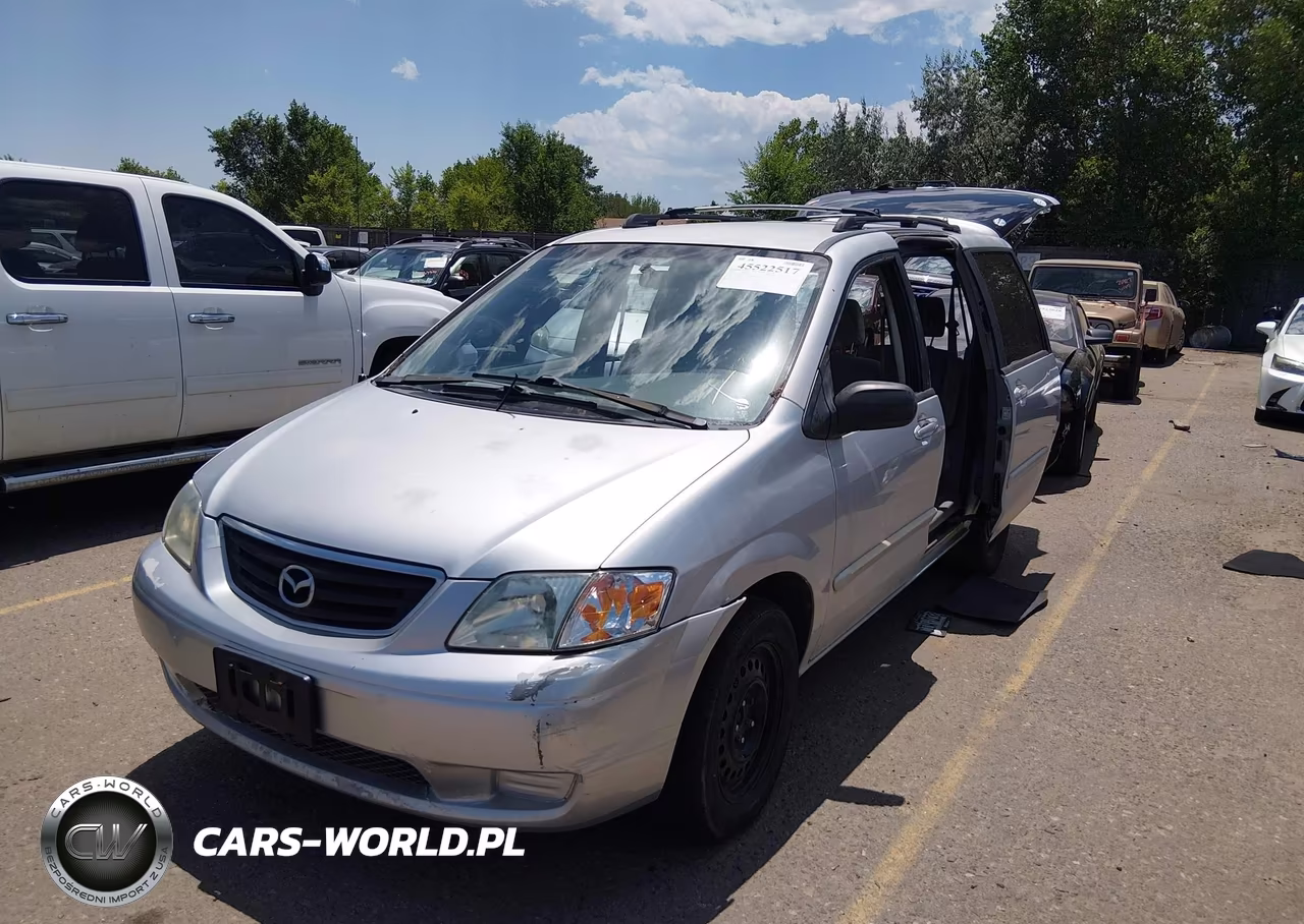 2001 Mazda Mpv Dx-Es-Lx VIN:JM3LW28Y610178814 - 2