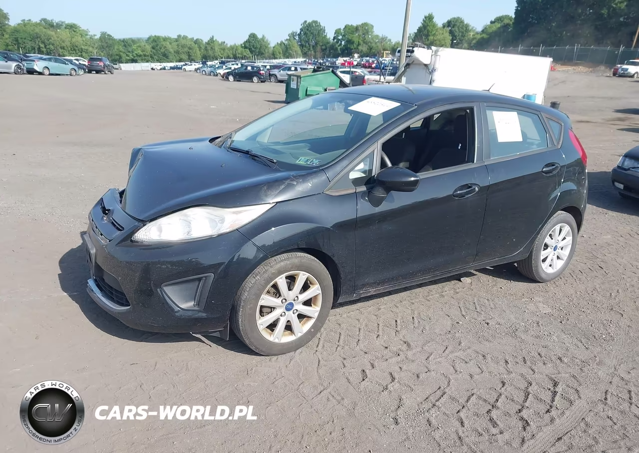 2012 Ford Fiesta Se VIN:3FADP4EJ9CM127942 - 2