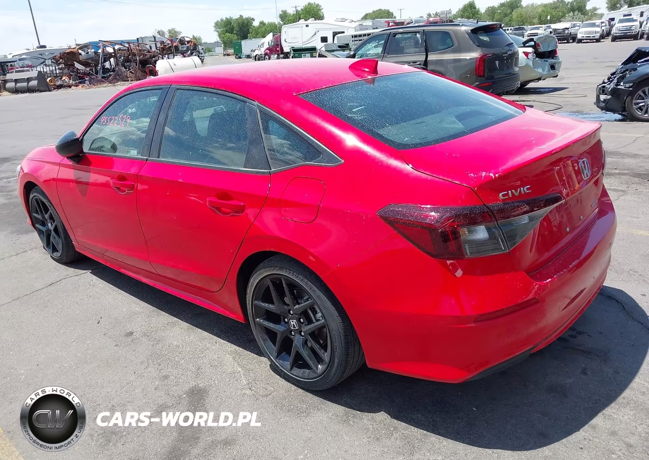 2025 Honda Civic Hybrid Sport-Sport Touring VIN:2HGFE4F81SH336496 - 3