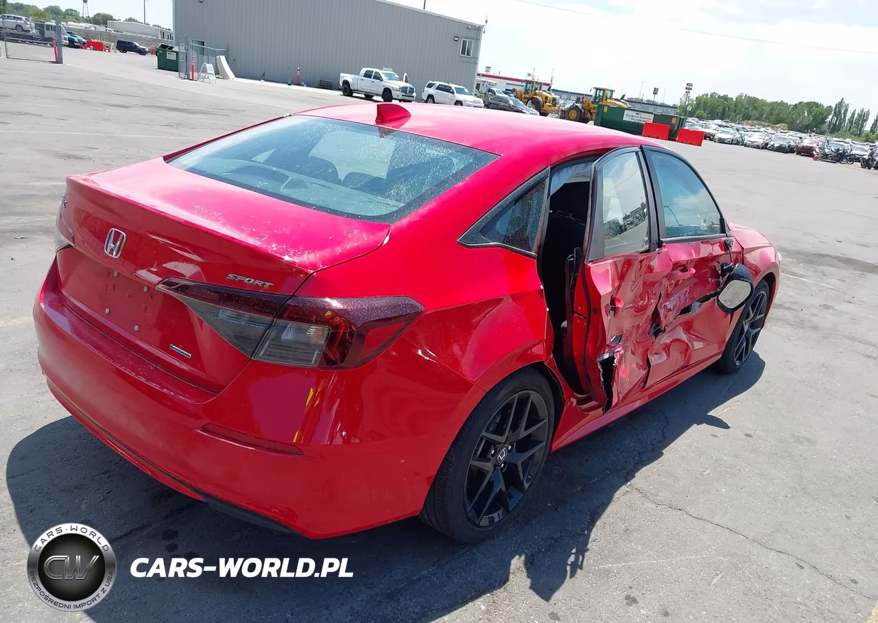 2025 Honda Civic Hybrid Sport-Sport Touring VIN:2HGFE4F81SH336496 - 4