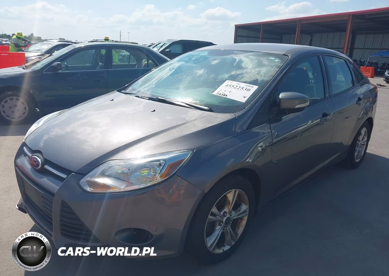 2014 Ford Focus Se VIN:1FADP3F26EL371327 - 2