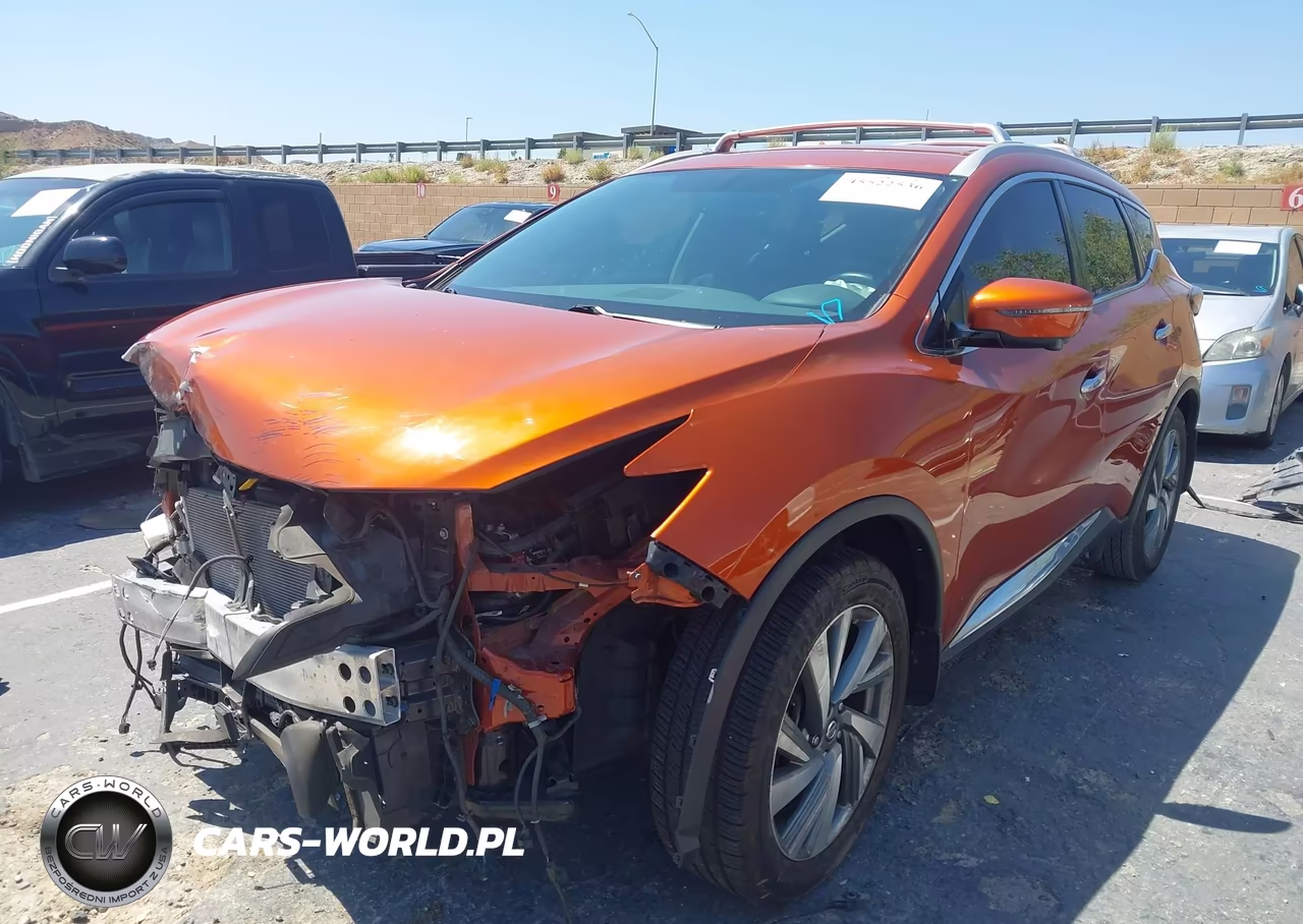 2019 Nissan Murano Sl VIN:5N1AZ2MJ0KN160809 - 2