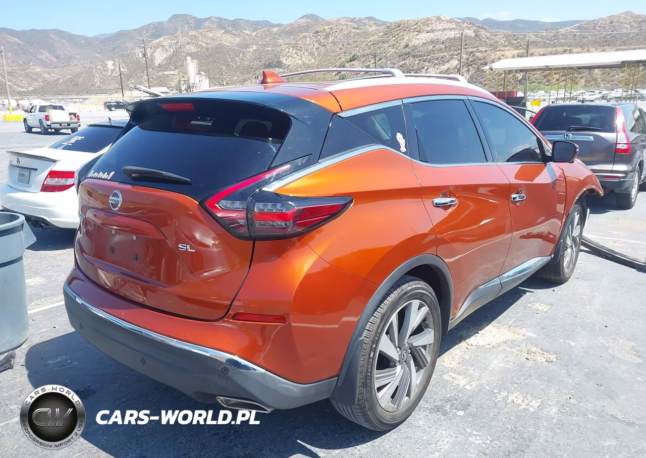 2019 Nissan Murano Sl VIN:5N1AZ2MJ0KN160809 - 4