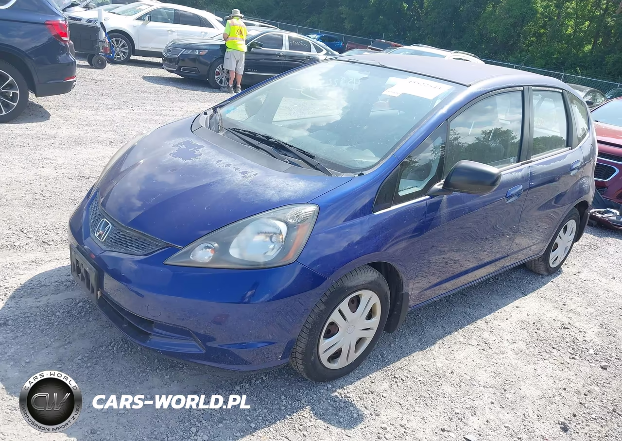 2010 Honda Fit VIN:JHMGE8H24AS002553 - 2