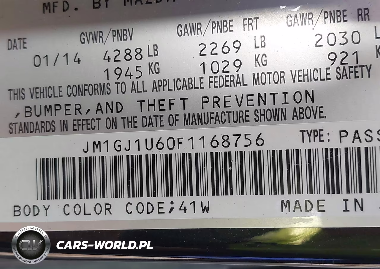 2015 Mazda Mazda6 I Sport VIN:JM1GJ1U60F1168756 - 9