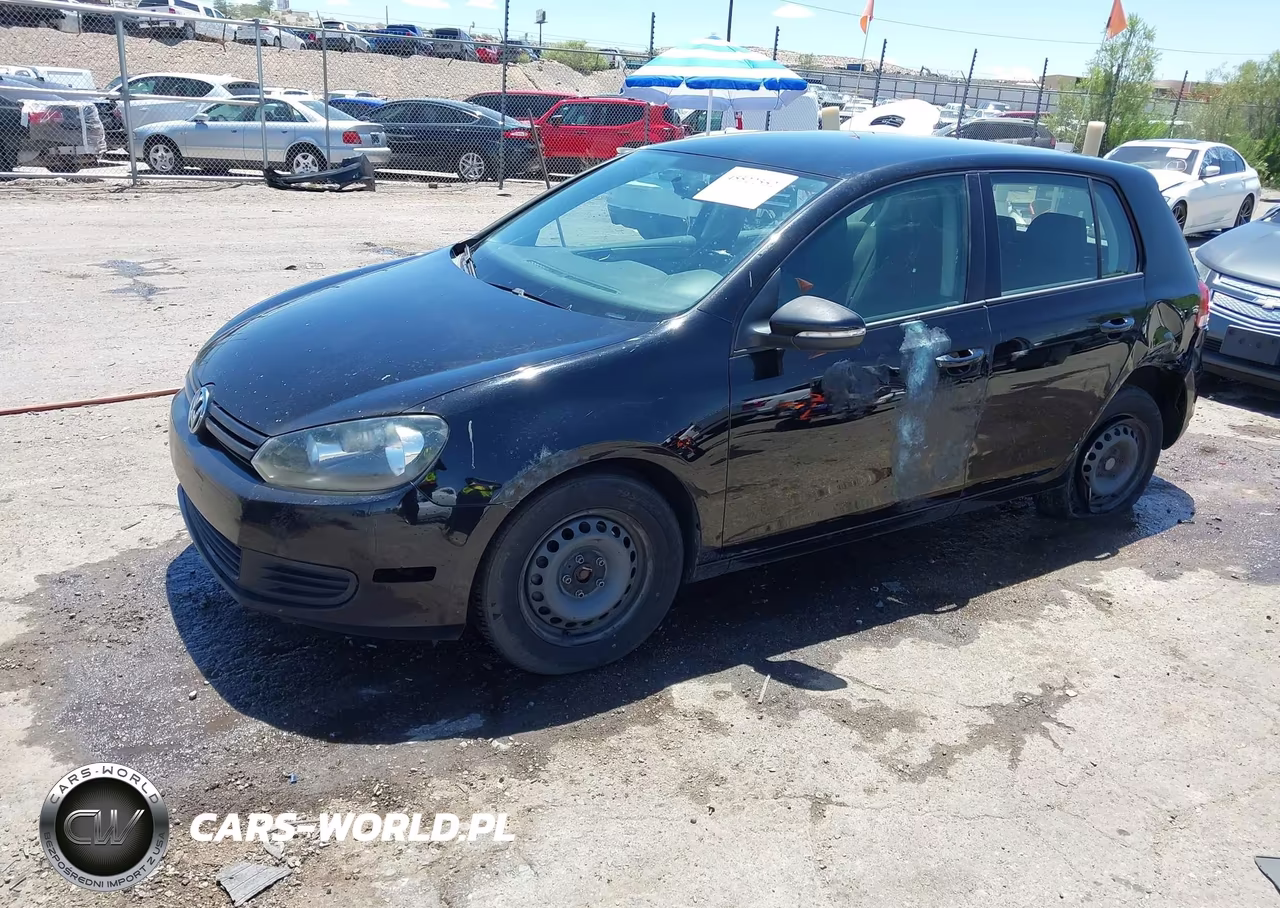 2014 Volkswagen Golf 2.5L (A6) (No Longer Orderable) VIN:WVWDB7AJXEW010986 - 2