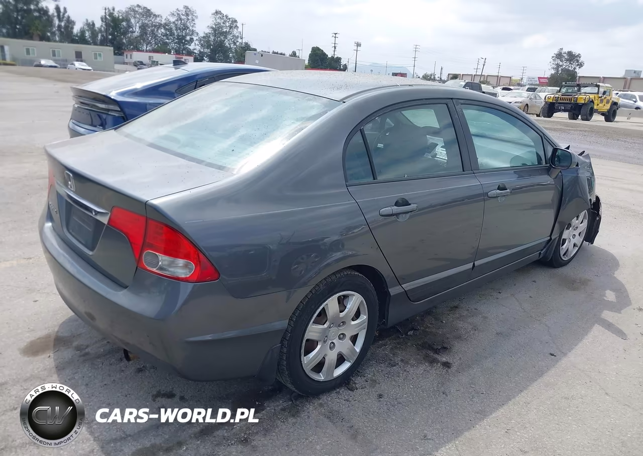 2010 Honda Civic Lx VIN:2HGFA1F50AH329070 - 4