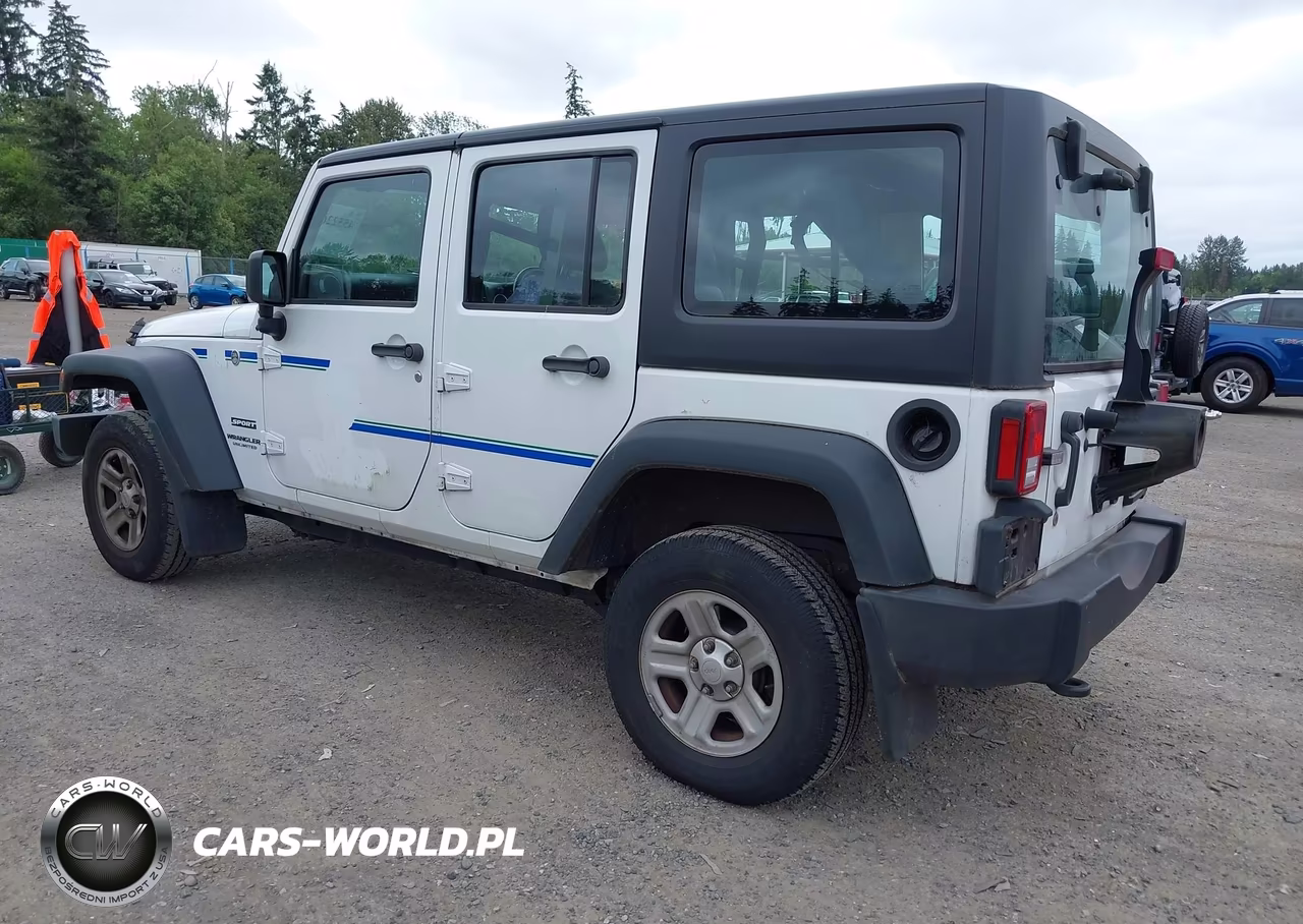 2016 Jeep Wrangler Unlimited Sport Rhd VIN:1C4BJWKGXGL200329 - 3