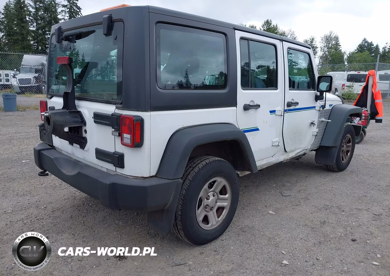 2016 Jeep Wrangler Unlimited Sport Rhd VIN:1C4BJWKGXGL200329 - 4