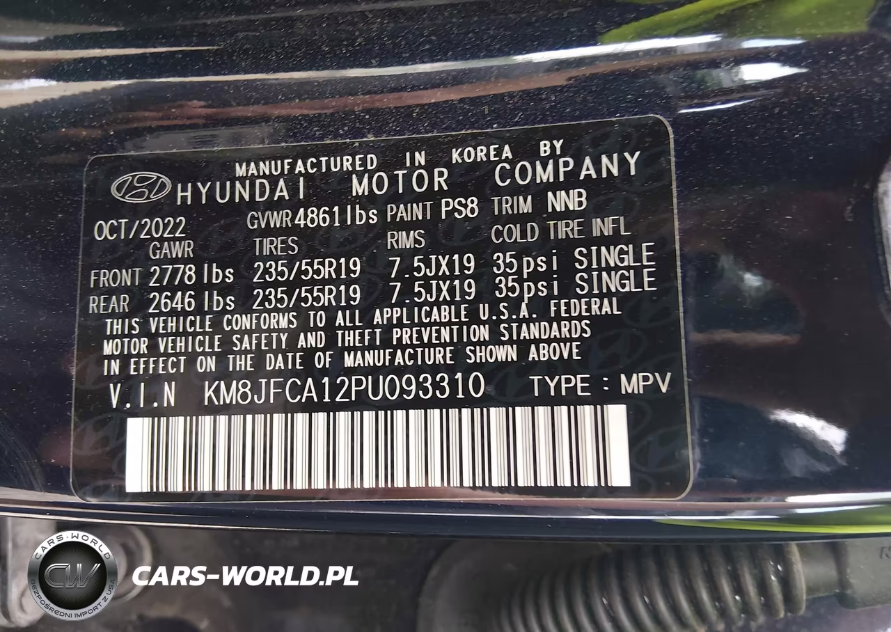 2023 Hyundai Tucson Hybrid Sel Convenience VIN:KM8JFCA12PU093310 - 9