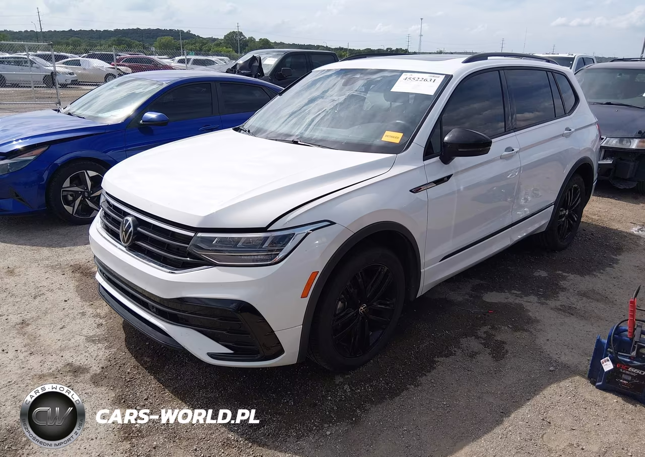 2022 Volkswagen Tiguan 2.0T Se R-Line Black VIN:3VVCB7AX0NM044470 - 2