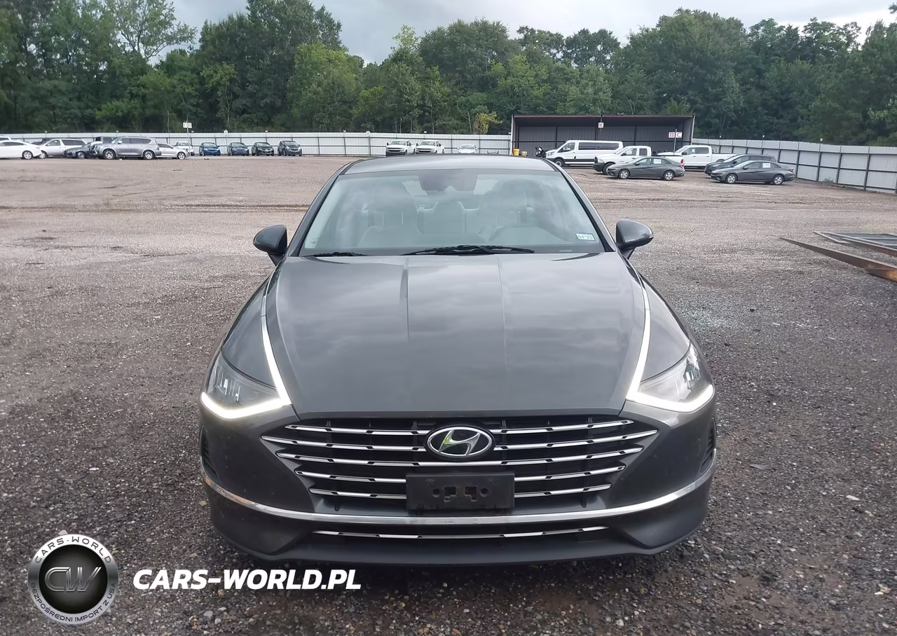 2021 Hyundai Sonata Blue VIN:KMHL24JJ7MA028976 - 14
