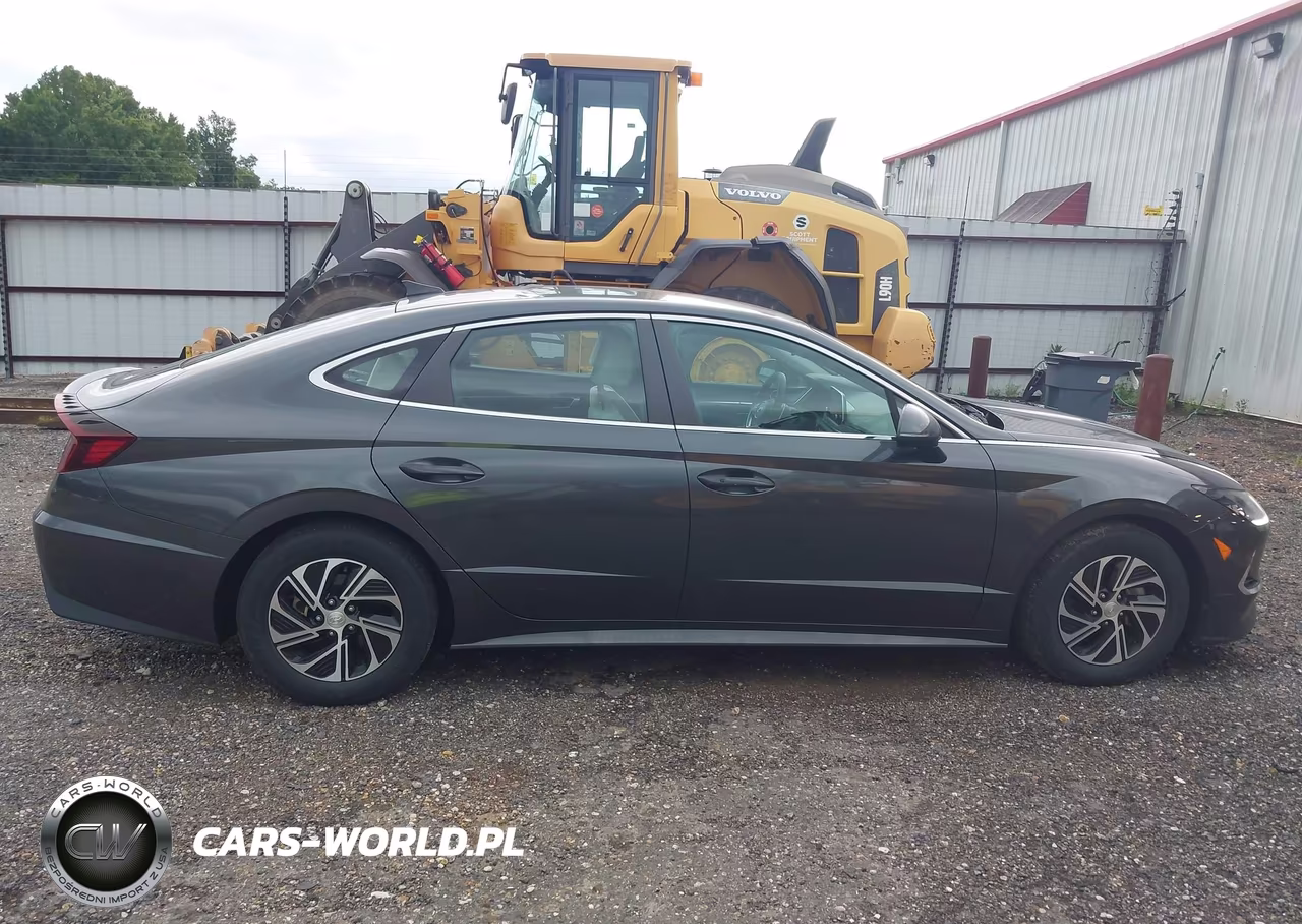 2021 Hyundai Sonata Blue VIN:KMHL24JJ7MA028976 - 15
