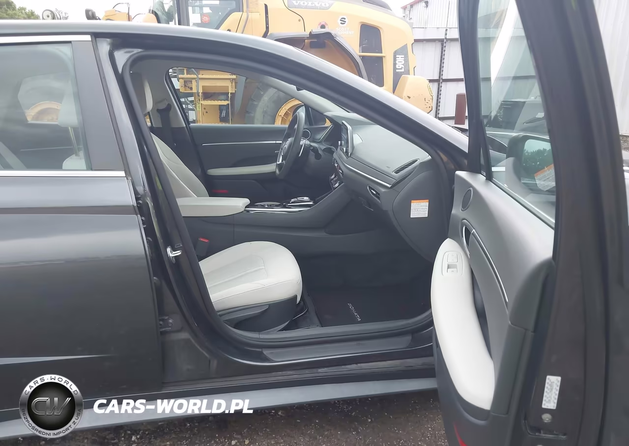 2021 Hyundai Sonata Blue VIN:KMHL24JJ7MA028976 - 5