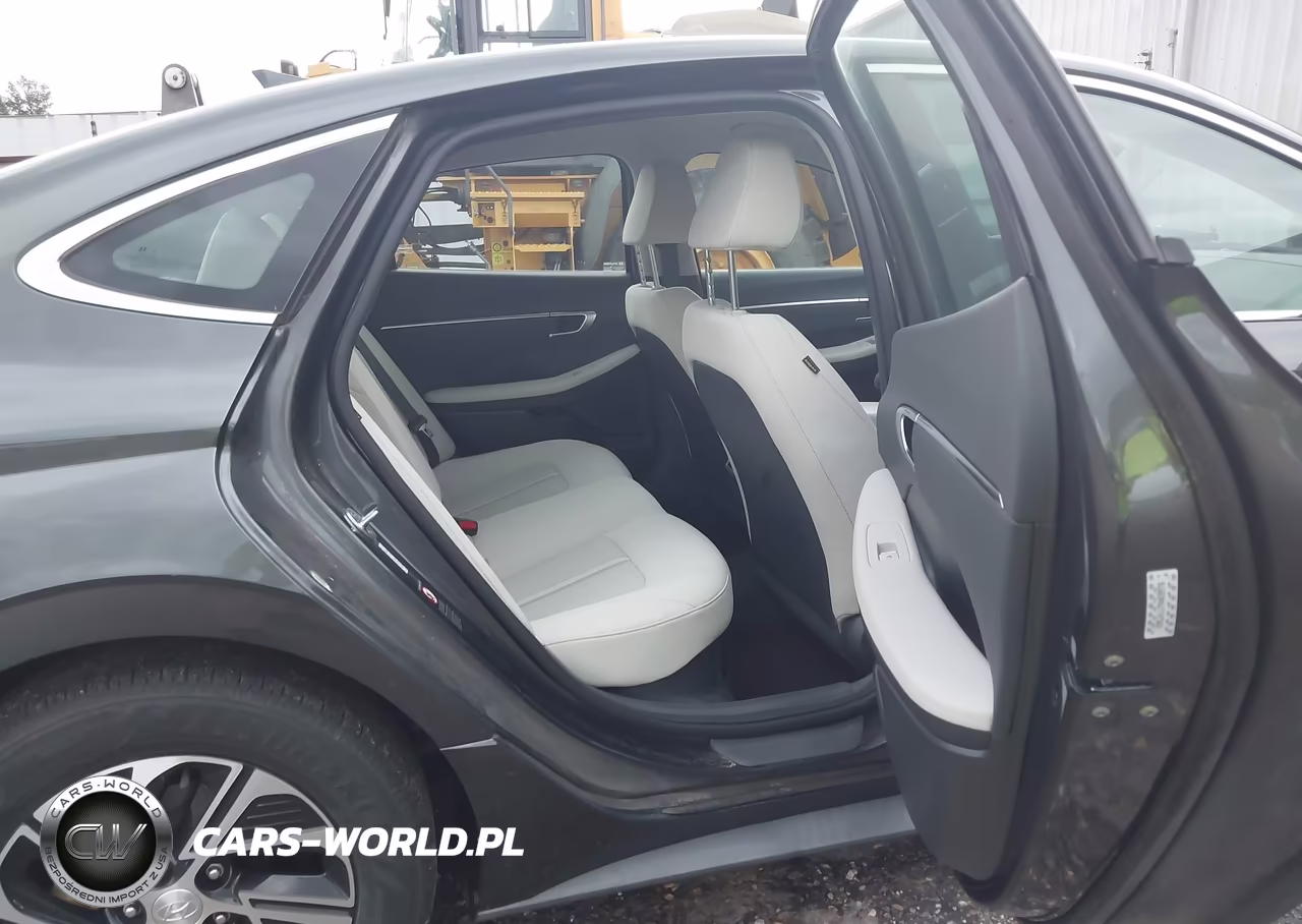 2021 Hyundai Sonata Blue VIN:KMHL24JJ7MA028976 - 8