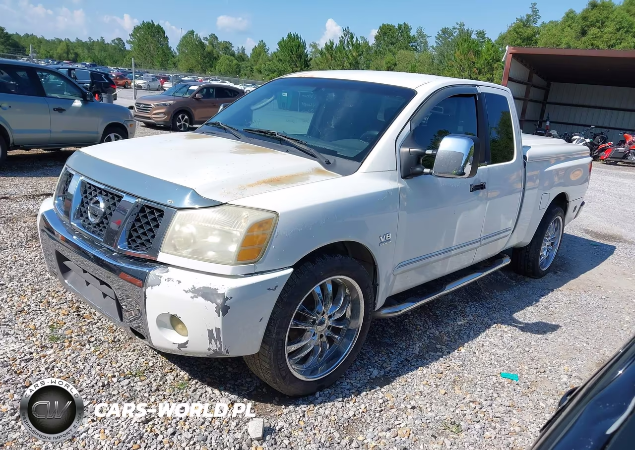 2004 Nissan Titan Le VIN:1N6AA06A64N533221 - 2