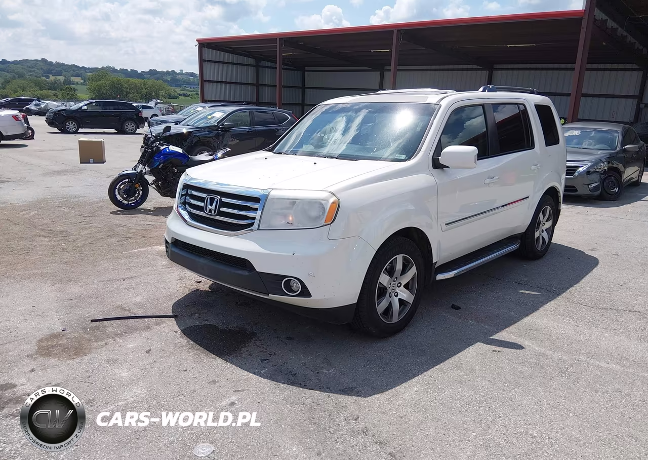 2015 Honda Pilot Touring VIN:5FNYF4H98FB034872 - 2