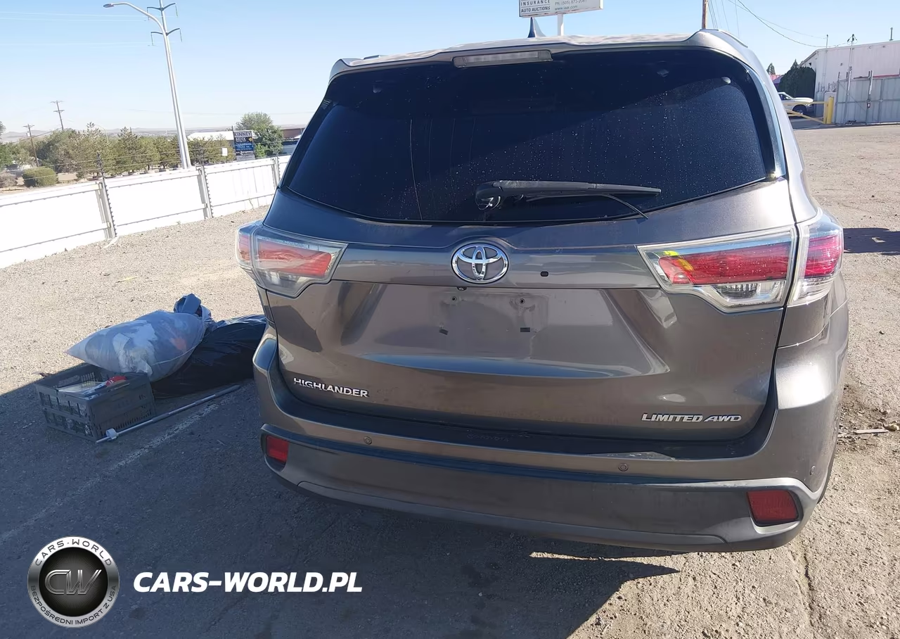 2014 Toyota Highlander Limited V6 VIN:5TDDKRFH5ES043167 - 16