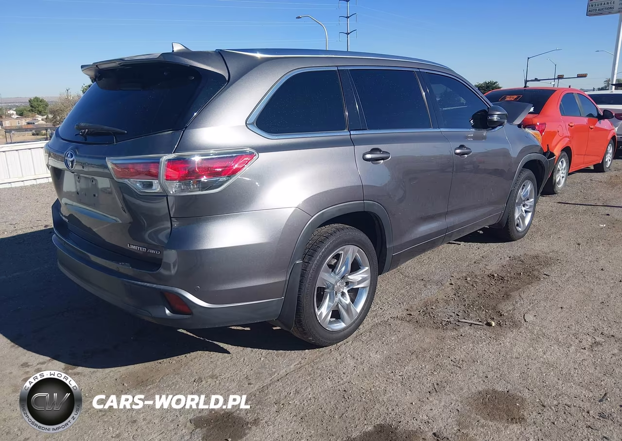 2014 Toyota Highlander Limited V6 VIN:5TDDKRFH5ES043167 - 4