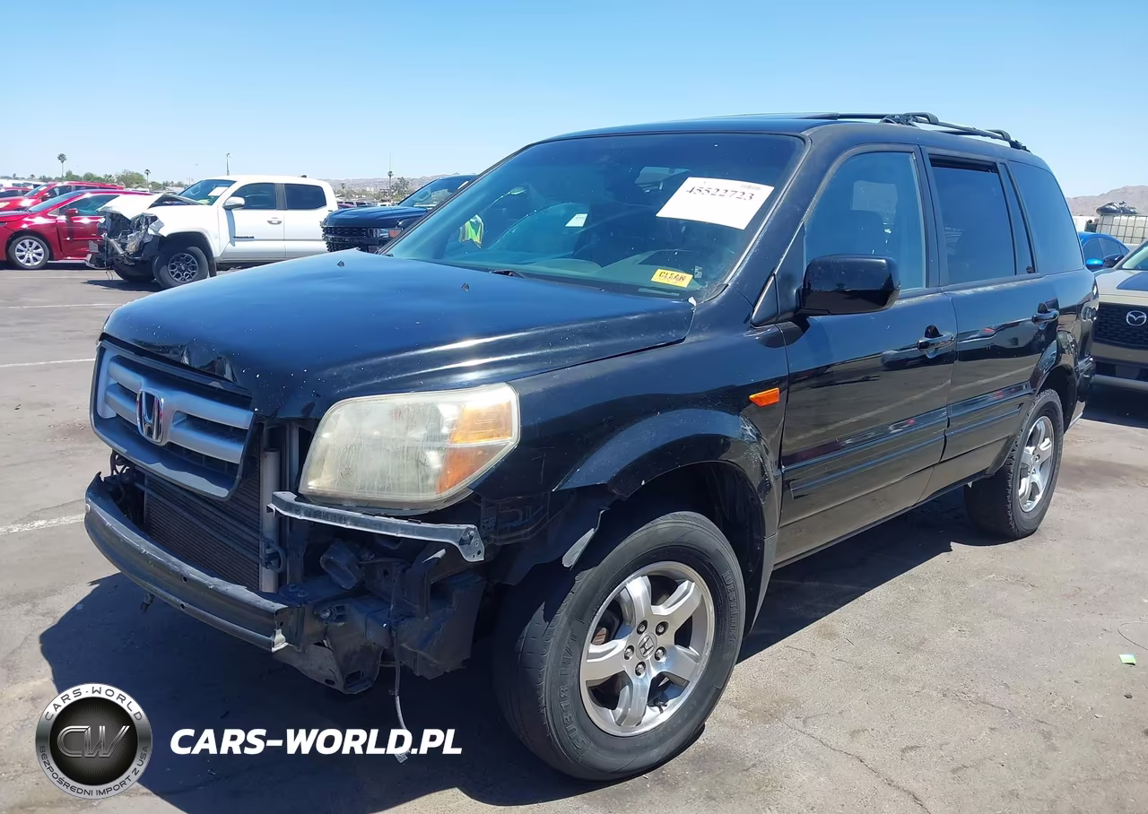 2008 Honda Pilot Ex-L VIN:5FNYF18598B041912 - 2