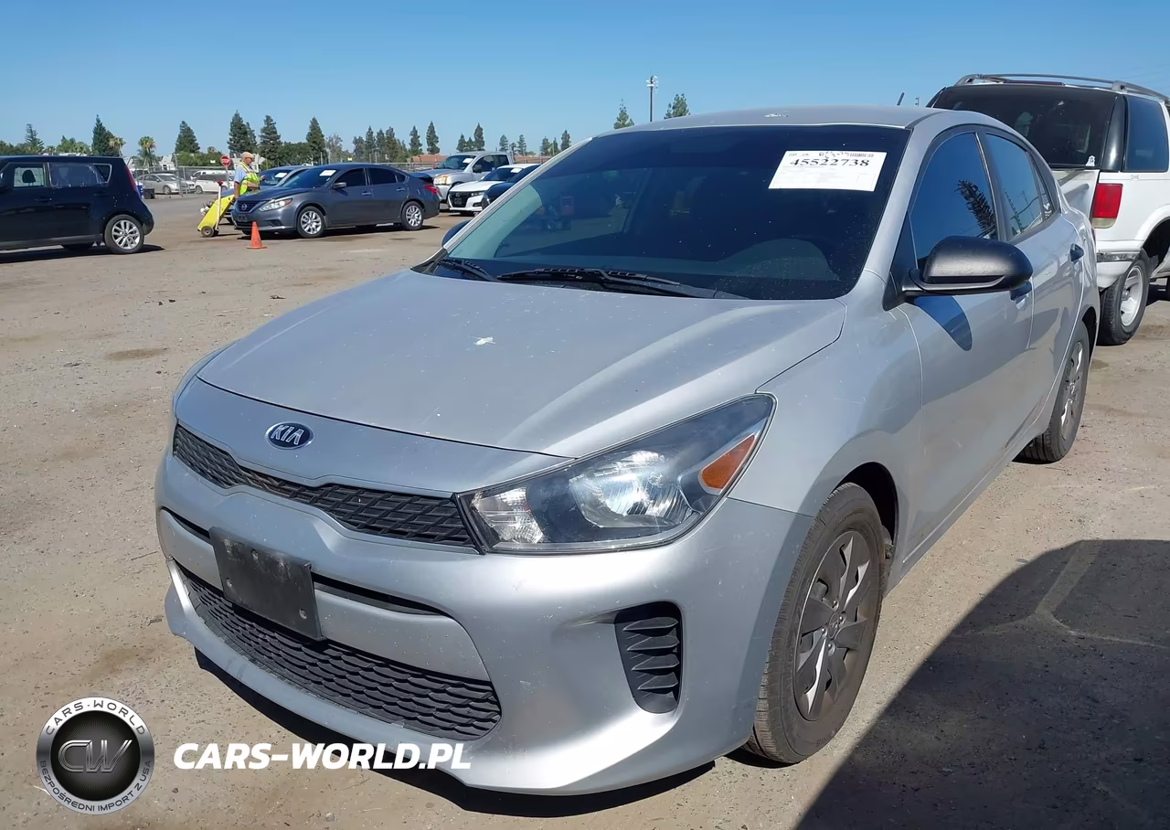 2018 Kia Rio Lx VIN:3KPA24AB4JE044579 - 2
