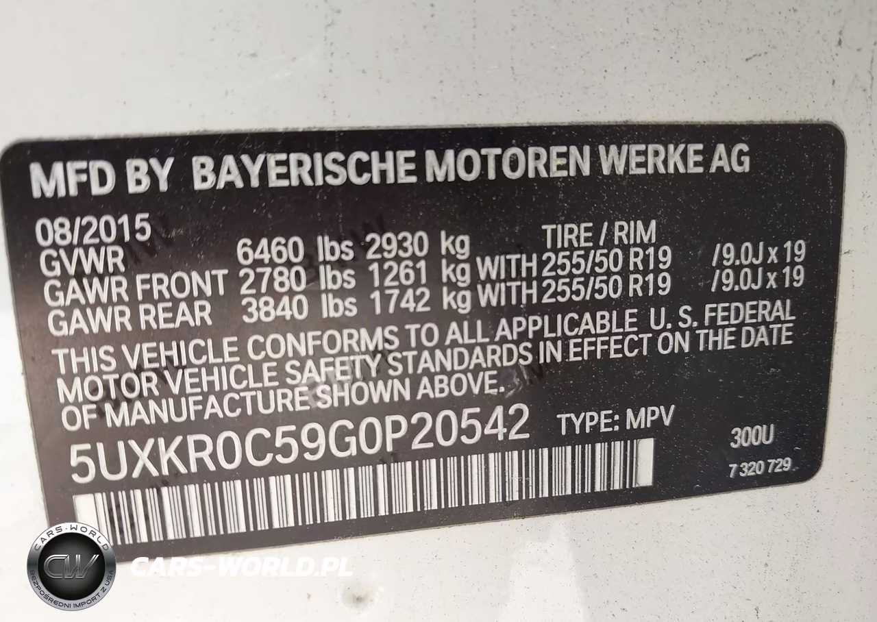 2016 BMW X5 xDrive35I VIN:5UXKR0C59G0P20542 - 9