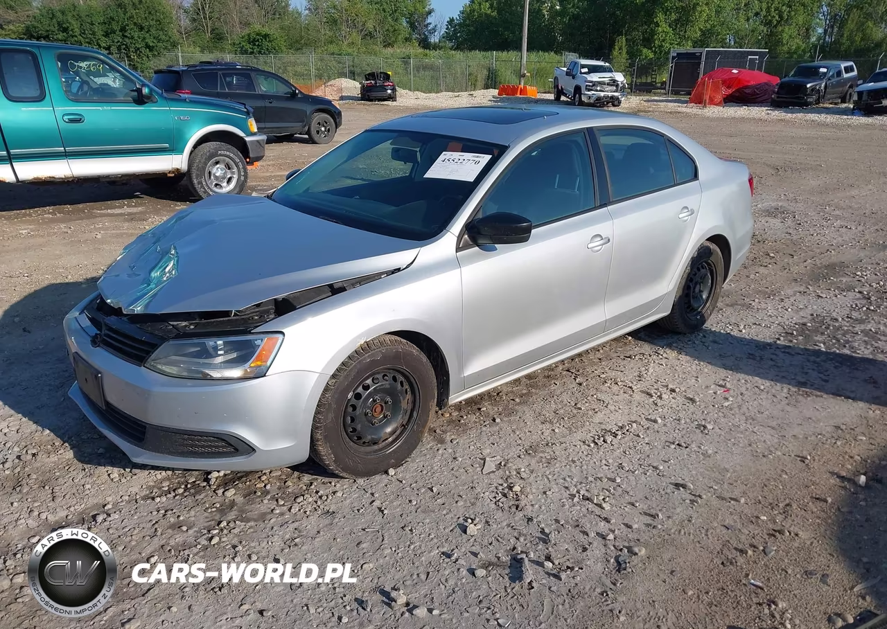 2013 Volkswagen Jetta 2.0L S VIN:3VW2K7AJ3DM404560 - 2