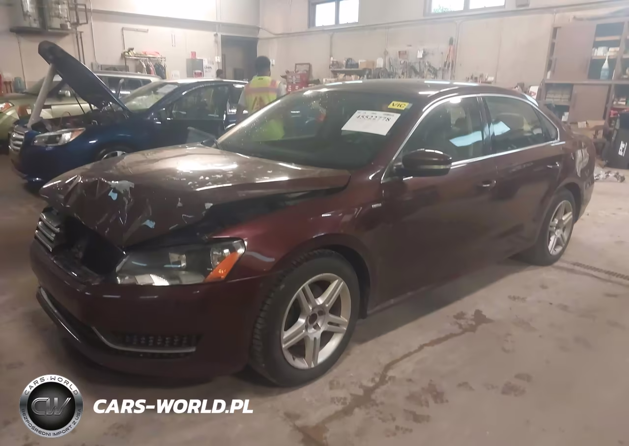 2014 Volkswagen Passat 1.8T Wolfsburg Edition VIN:1VWAT7A3XEC028291 - 2