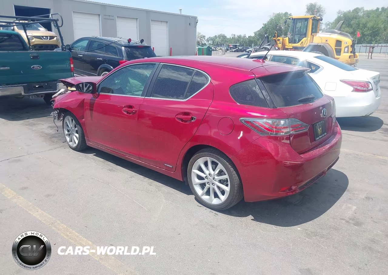 2012 LEXUS CT 200H PREMIUM VIN:JTHKD5BH5C2109476 - 3