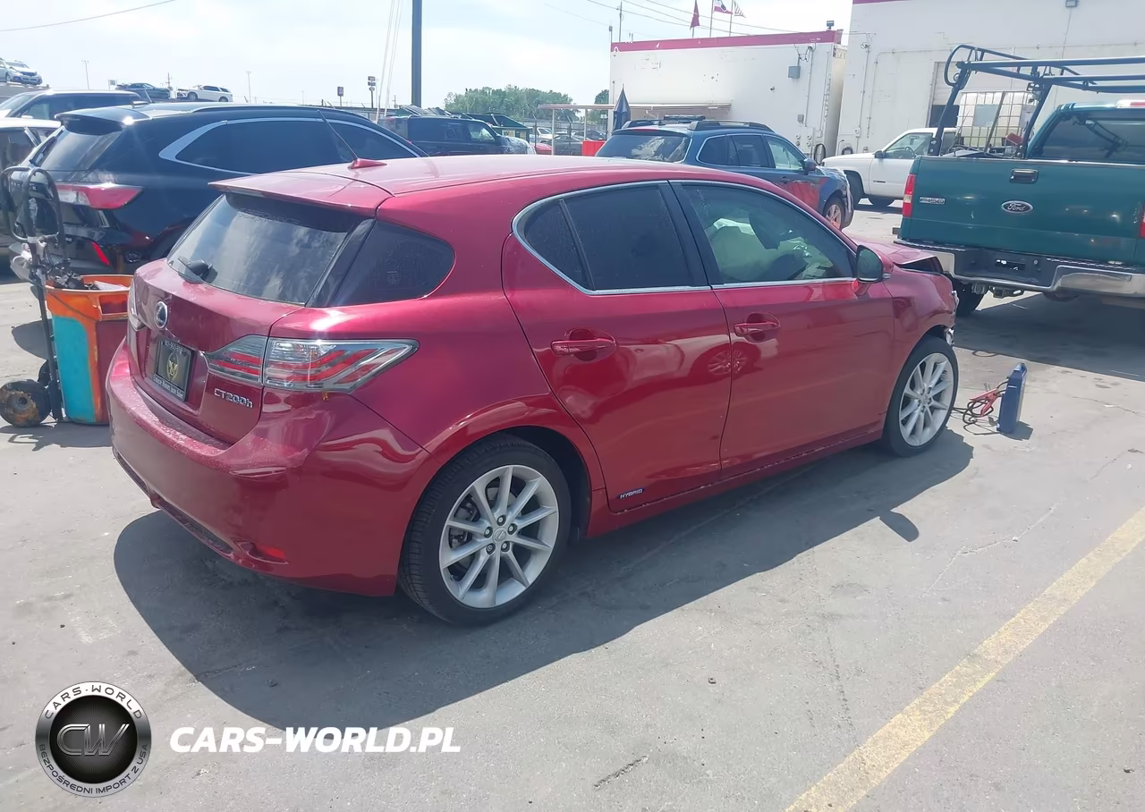 2012 LEXUS CT 200H PREMIUM VIN:JTHKD5BH5C2109476 - 4