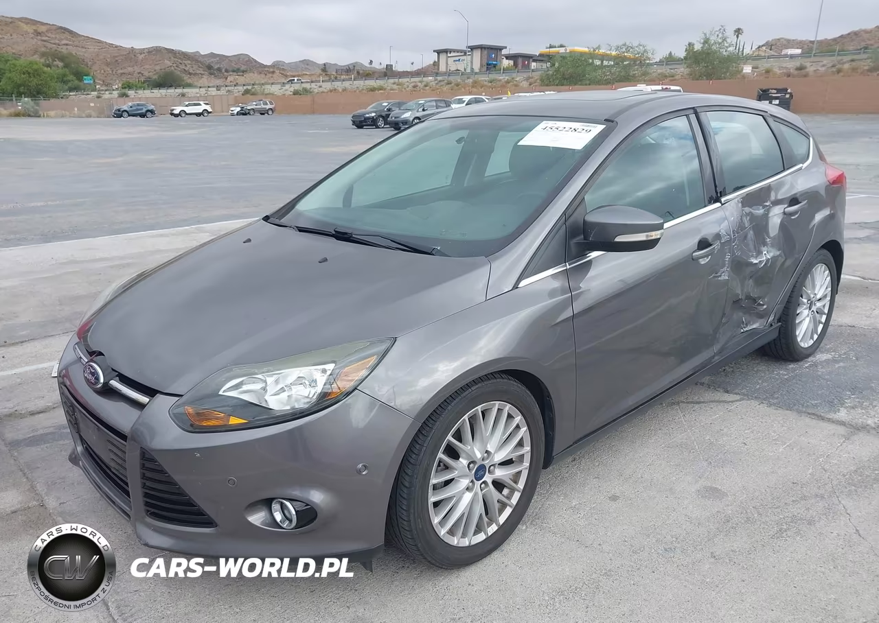 2013 Ford Focus Titanium VIN:1FADP3N26DL301536 - 2