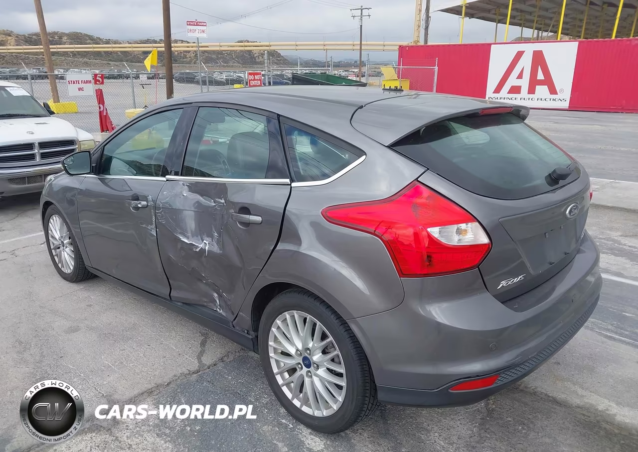 2013 Ford Focus Titanium VIN:1FADP3N26DL301536 - 3