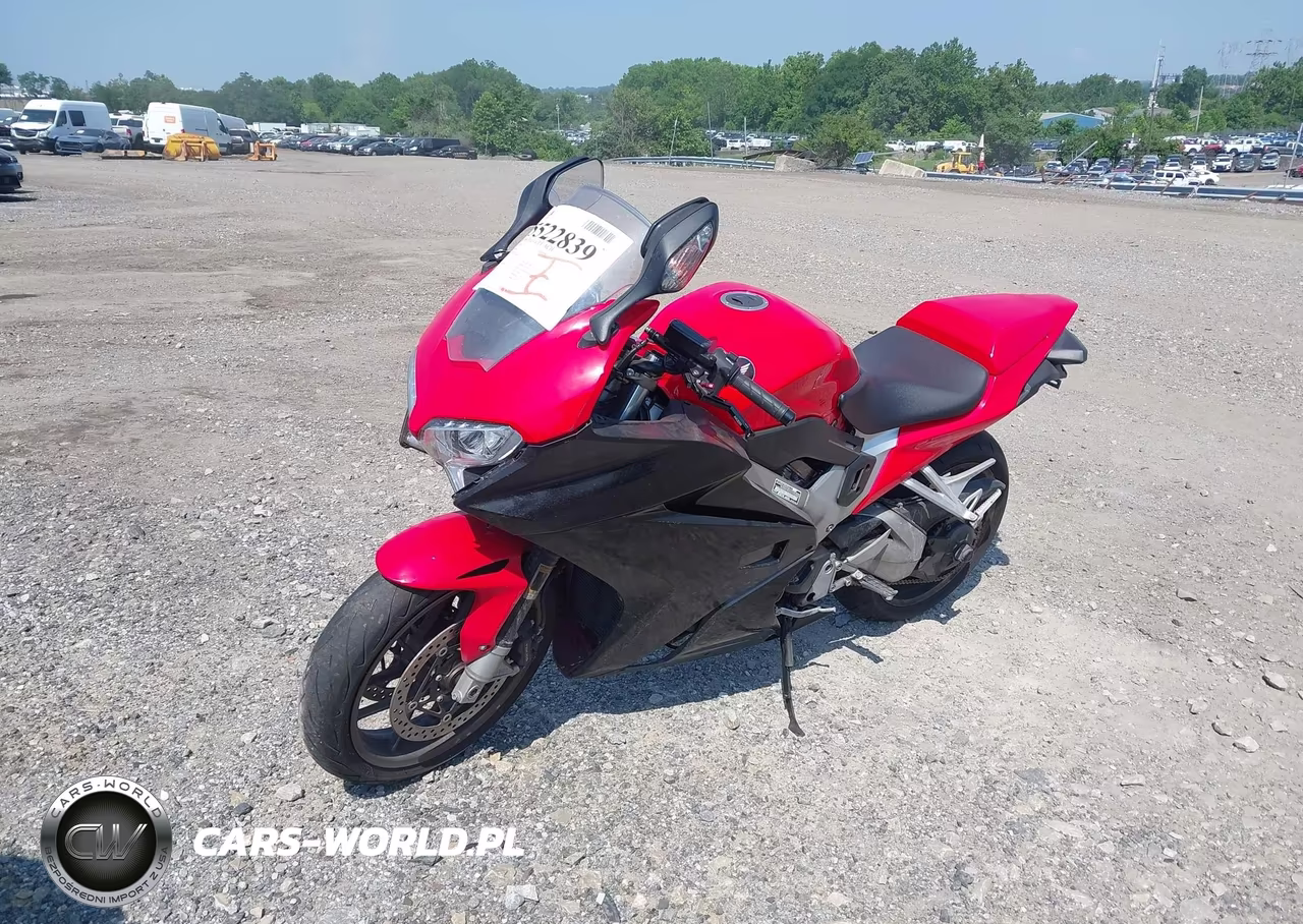 2014 Honda Vfr800 F VIN:JH2RC7911EK000417 - 2