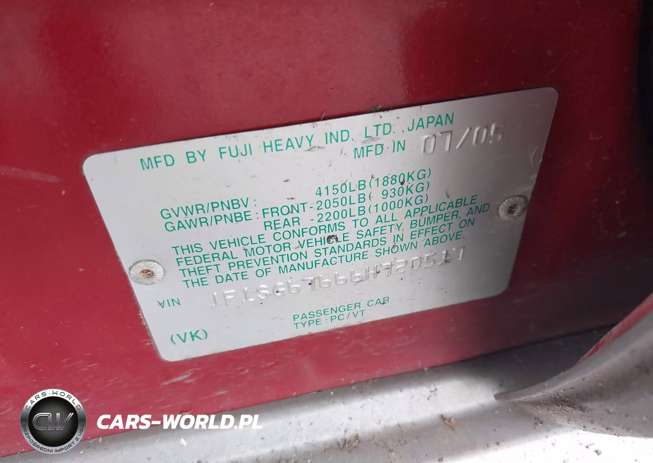 2006 Subaru Forester 2.5X L.l. Bean Edition VIN:JF1SG67666H720517 - 9
