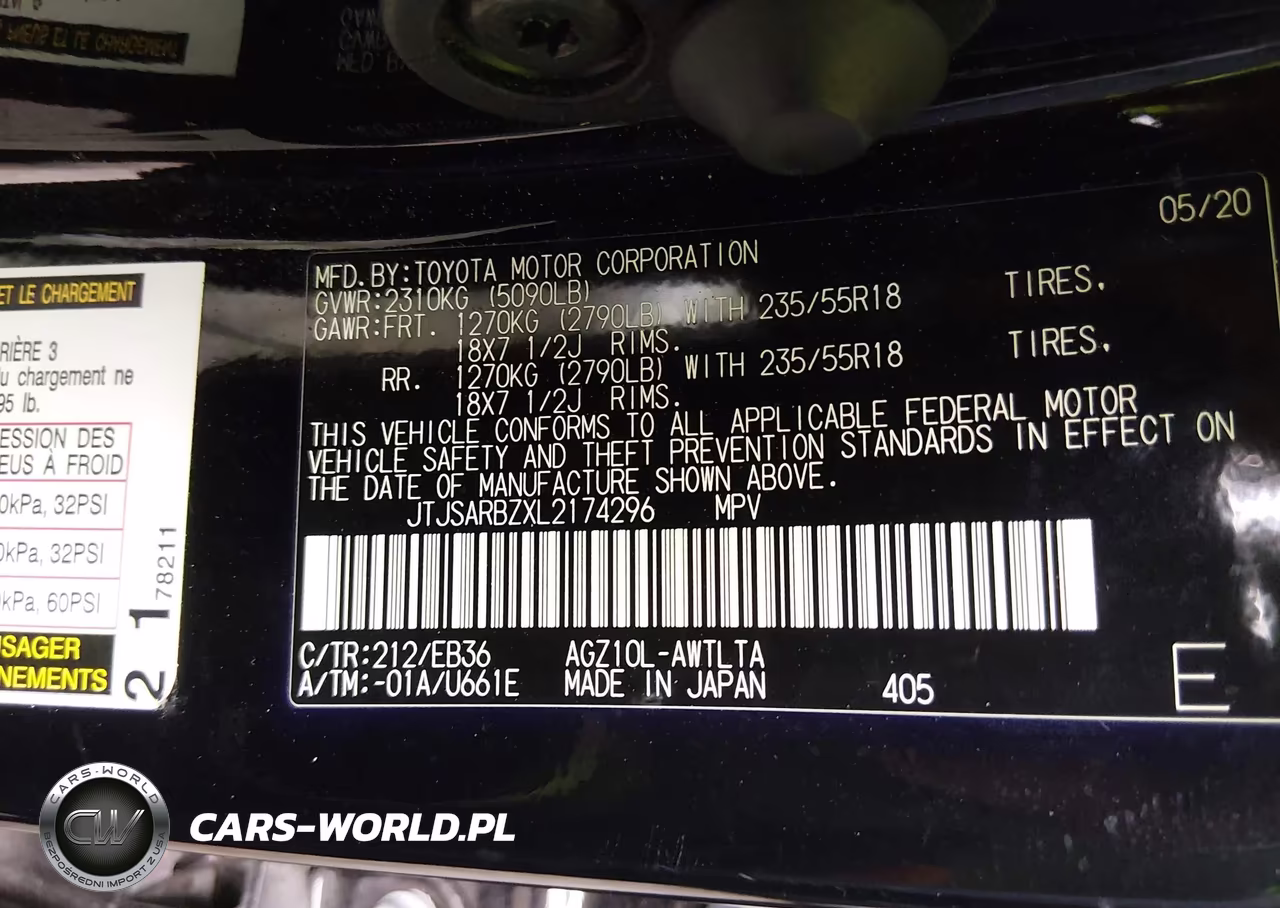 2020 Lexus Nx 300 F Sport VIN:JTJSARBZXL2174296 - 9