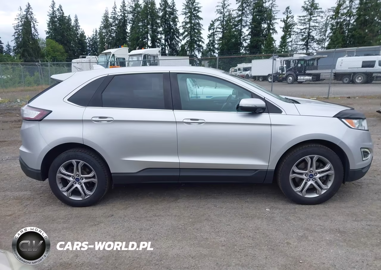 2015 Ford Edge Titanium VIN:2FMTK4K95FBB23290 - 13