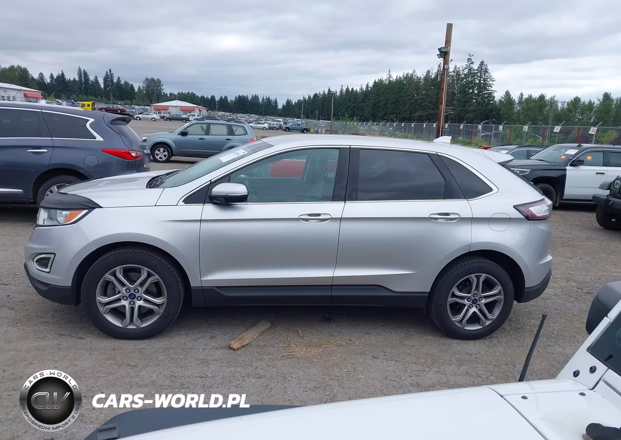 2015 Ford Edge Titanium VIN:2FMTK4K95FBB23290 - 14
