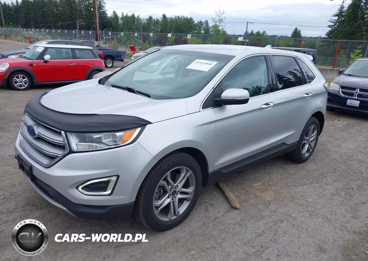 2015 Ford Edge Titanium VIN:2FMTK4K95FBB23290 - 2