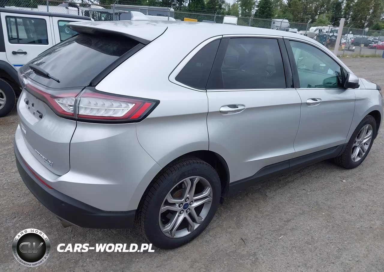 2015 Ford Edge Titanium VIN:2FMTK4K95FBB23290 - 4