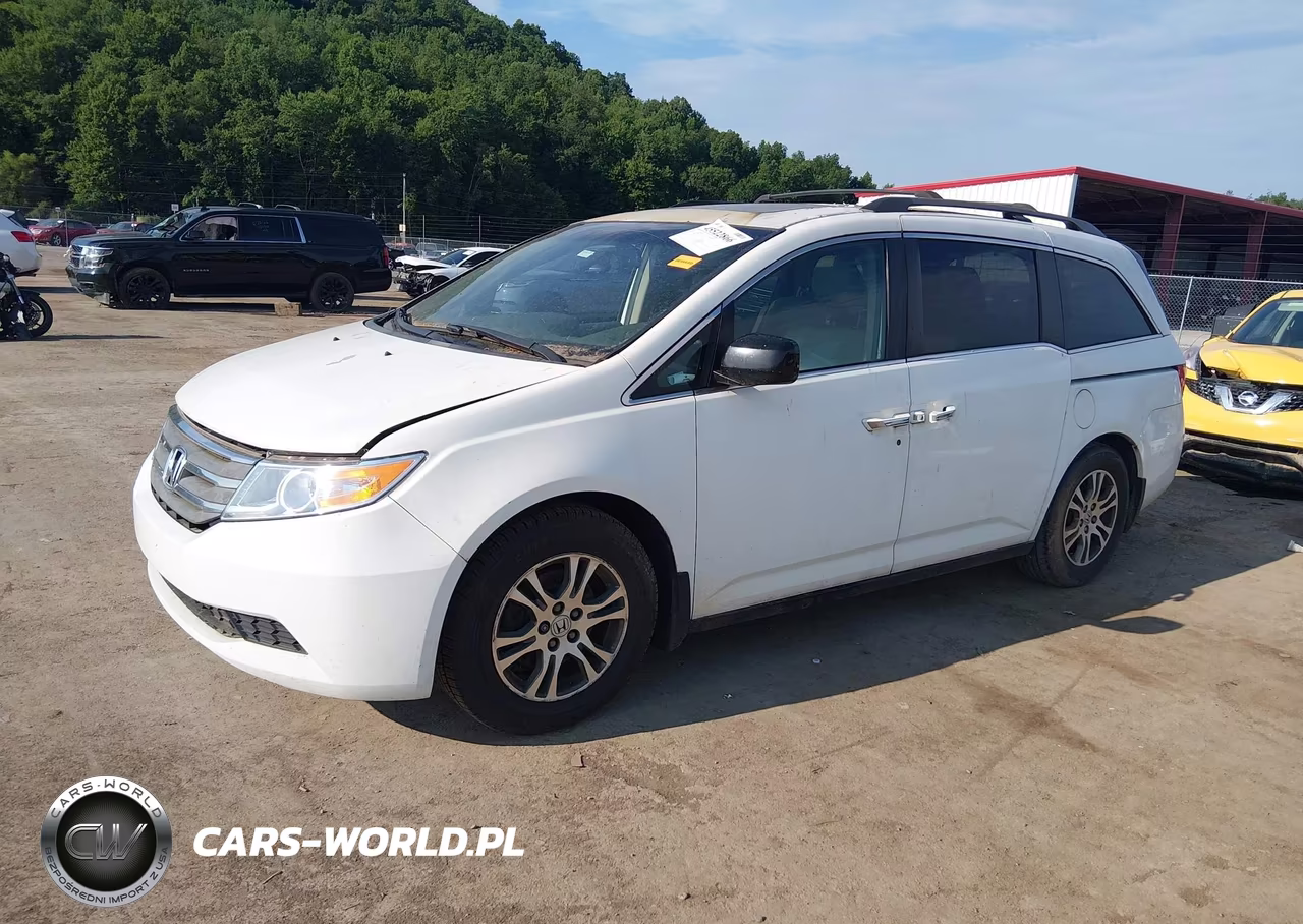 2013 Honda Odyssey Ex-L VIN:5FNRL5H67DB020547 - 2
