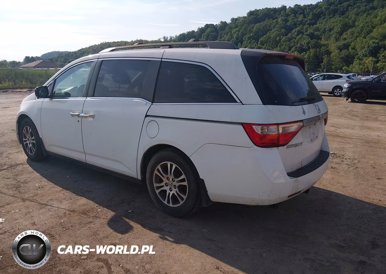 2013 Honda Odyssey Ex-L VIN:5FNRL5H67DB020547 - 3