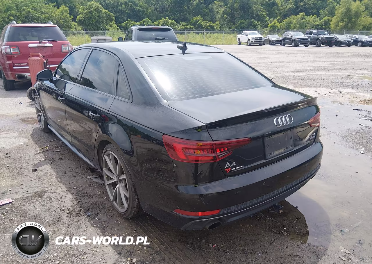 2018 Audi A4 2.0T Premium-2.0T Tech Premium VIN:WAUENAF44JA187761 - 3