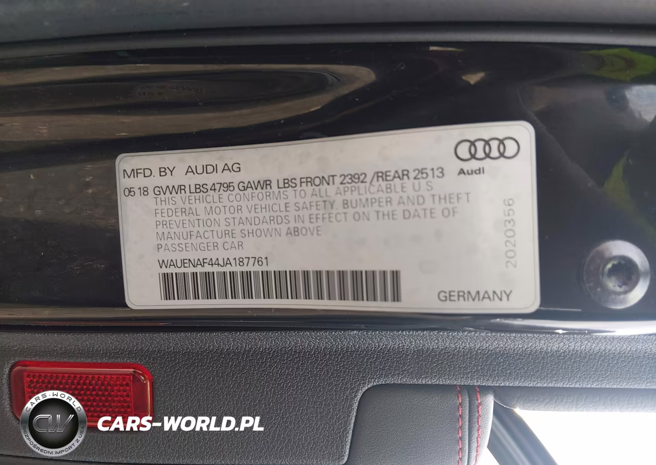 2018 Audi A4 2.0T Premium-2.0T Tech Premium VIN:WAUENAF44JA187761 - 9