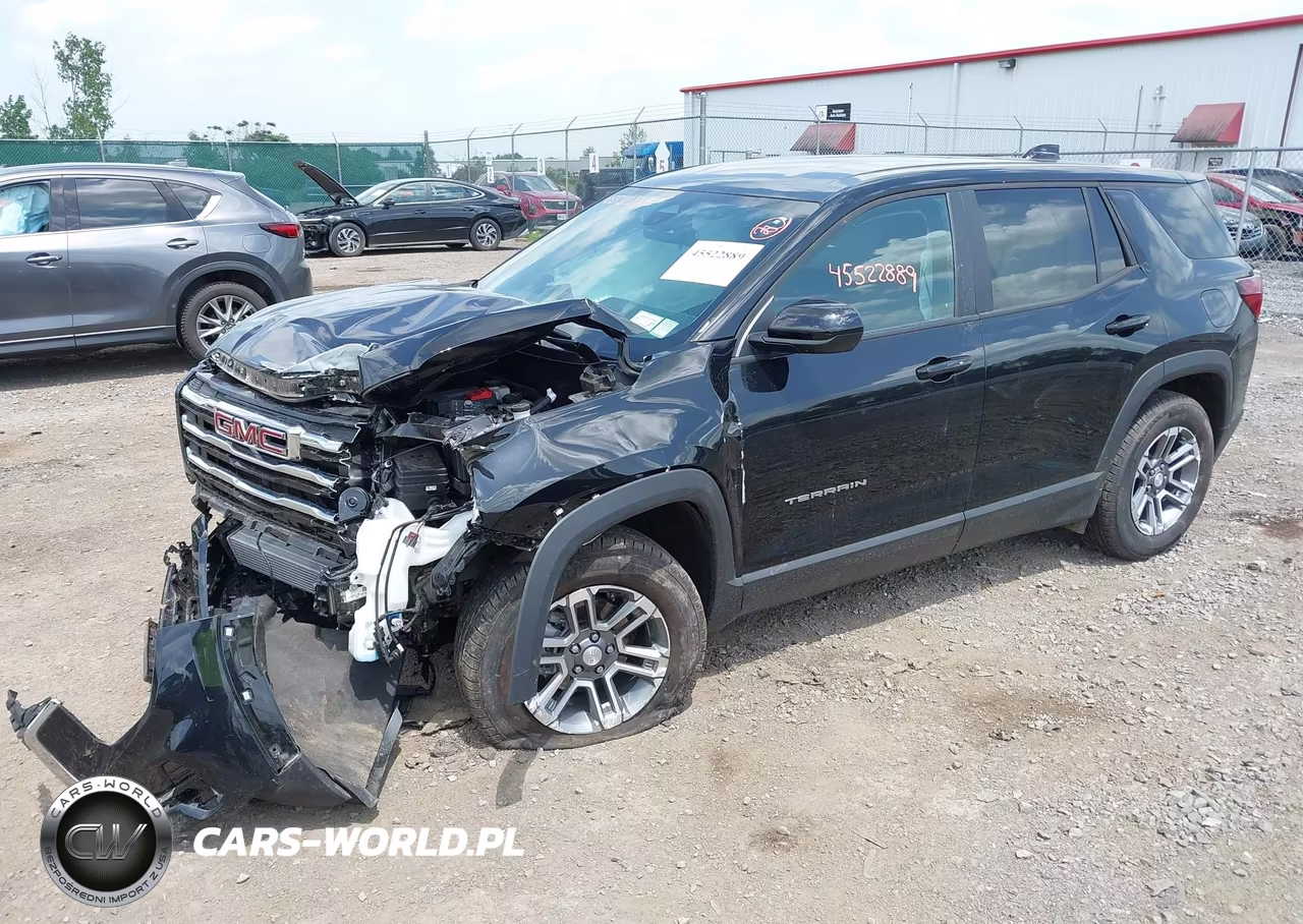 2025 GMC Terrain Fwd Elevation VIN:3GKALMEG7SL314490 - 2